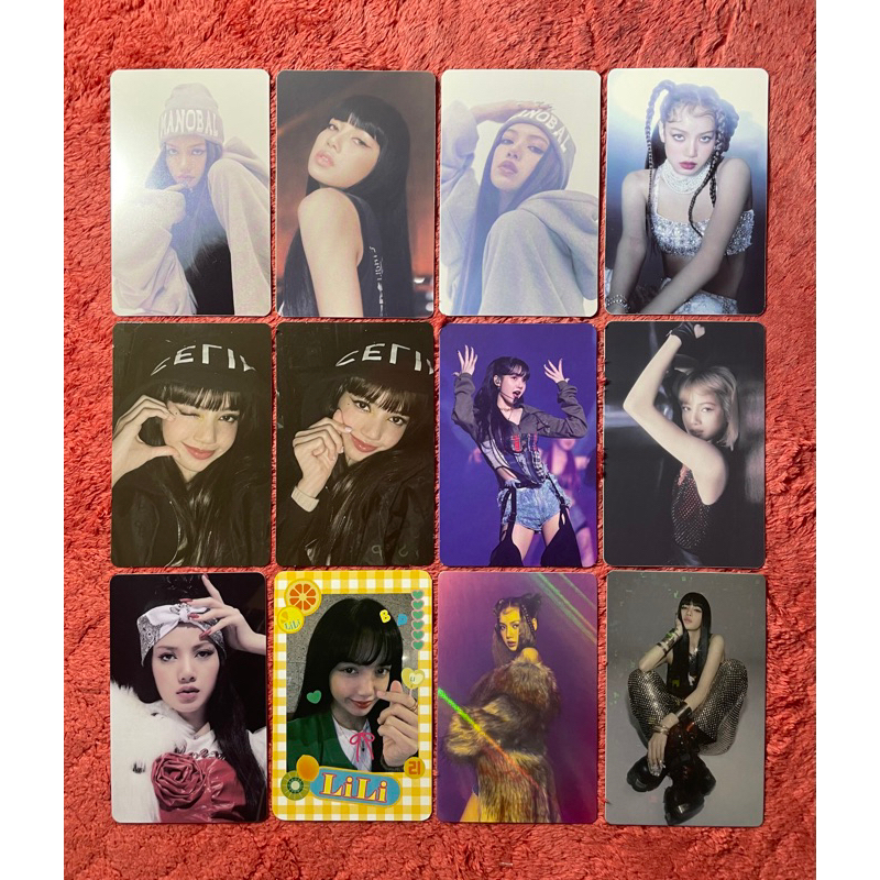 Official PHOTOCARD PC LISA LALISA BLACKPINK MERCHANDISE ALBUM SOLO ...