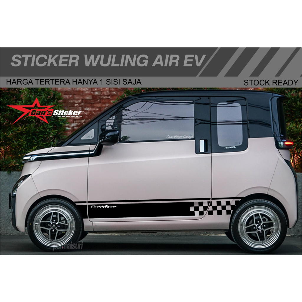 Sticker wuling air ev Accessories wuling air ev | Shopee Singapore