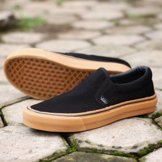 Mens black clearance slip ons