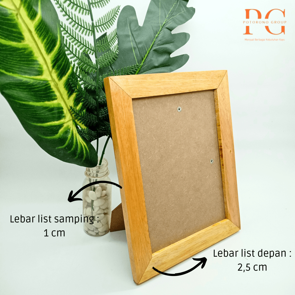 Minimalist 6R Photo Frame Wooden Frame Without Glass | Shopee Singapore