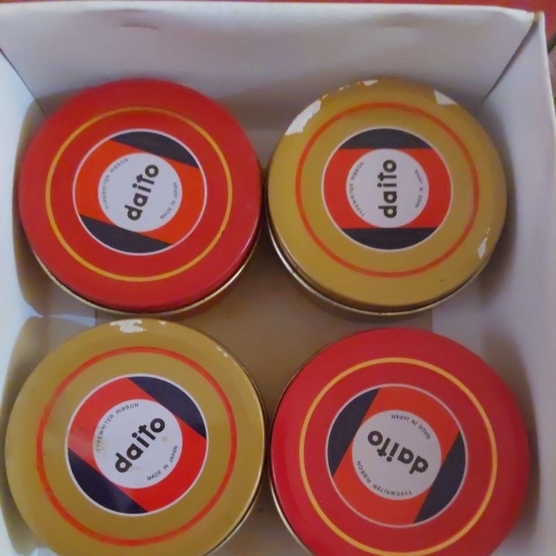 MESIN Daito black red Typewriter ribbon ribbon | Shopee Singapore