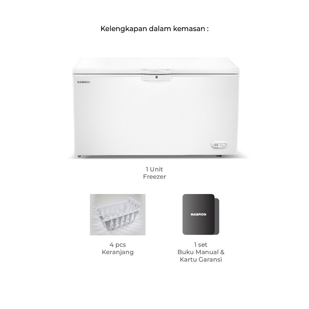 Maspion Freezer 460 Liter MFI-460T - Gambar 4