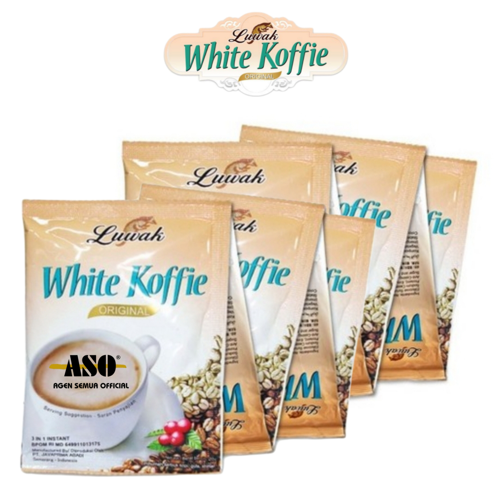 Kopi Luwak white Coffe original 20g RENCENG ( ISI 10) - Gambar 3