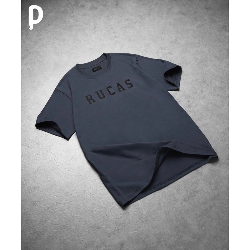 Rucas The Initial hand Stitch Vintage Blue Tee/Rucas White Caviar ...