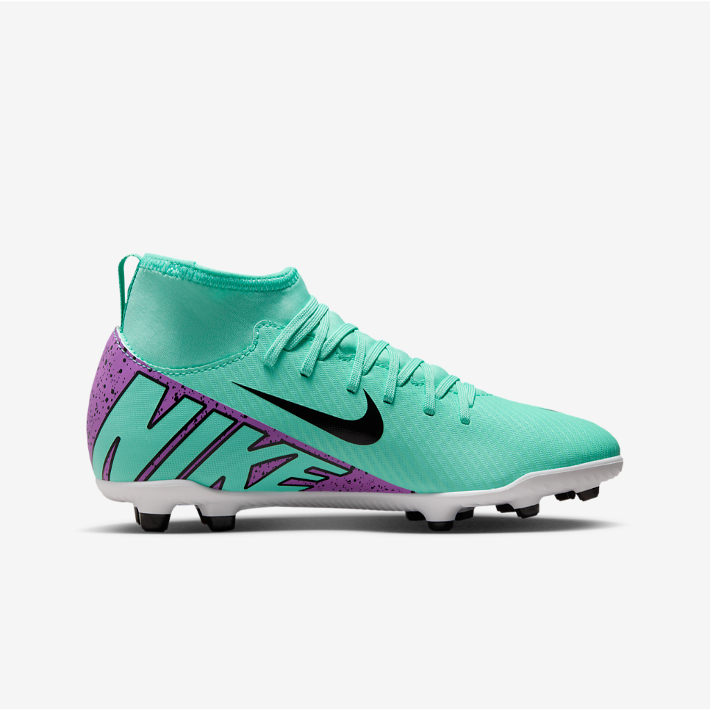 Purple nike deals soccer cleats