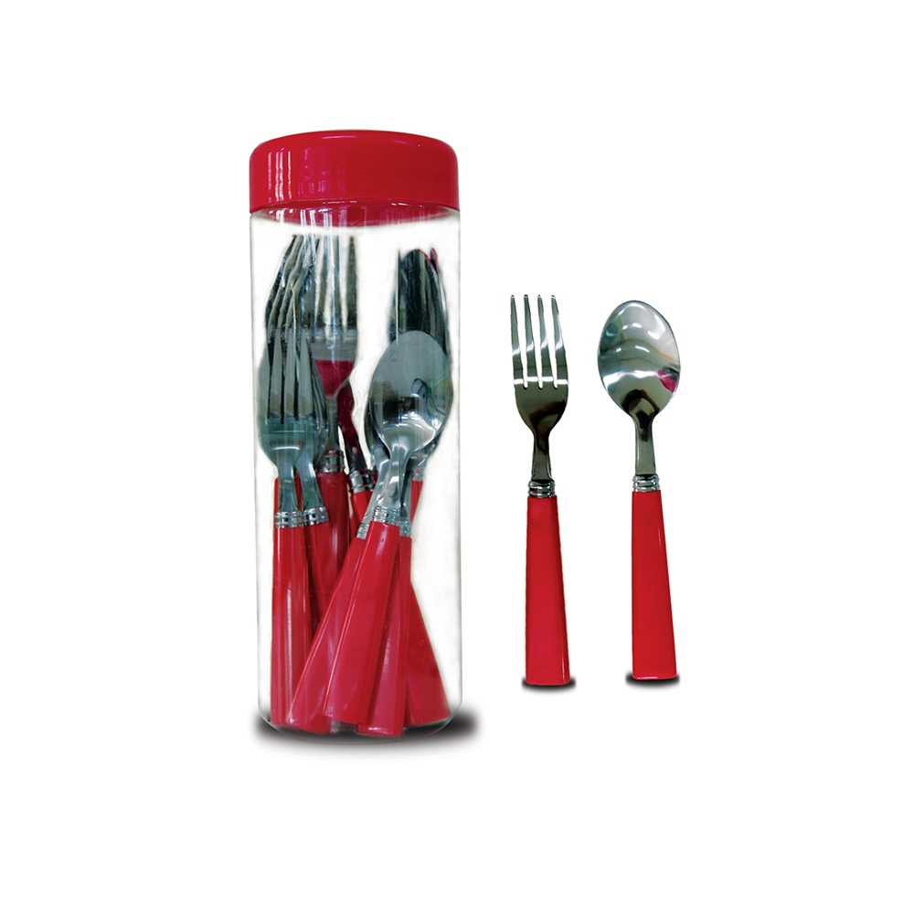 Oxone OX5300 Sendok Garpu Makan Cutlery Set 24Pcs Stainless - Gambar 2