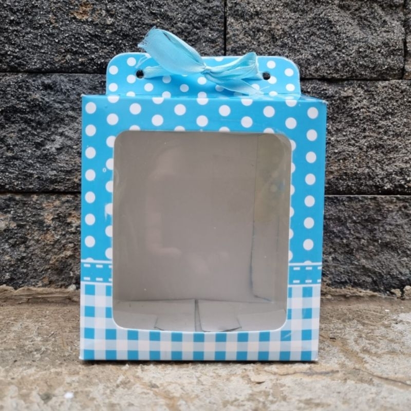 Mug box Color mug box/ Mug box/ Polka dot pattern/ box | Shopee Singapore