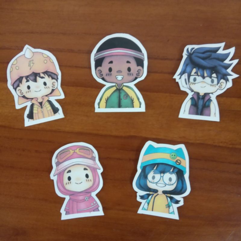 Aesthetic JOURNALING STICKER || Boboiboy and Friends diecut sticker ...