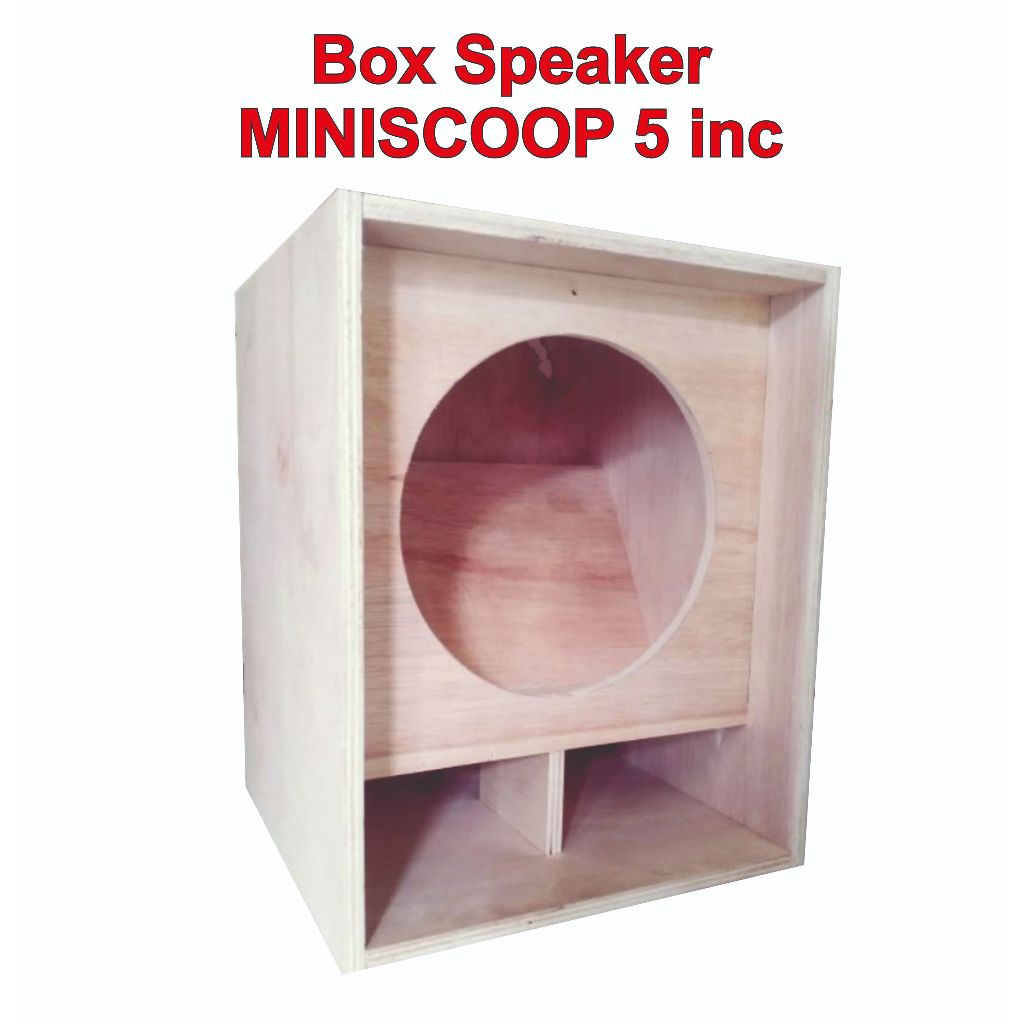 5 inch miniscop Plywood speaker Box 9mm Shopee Singapore