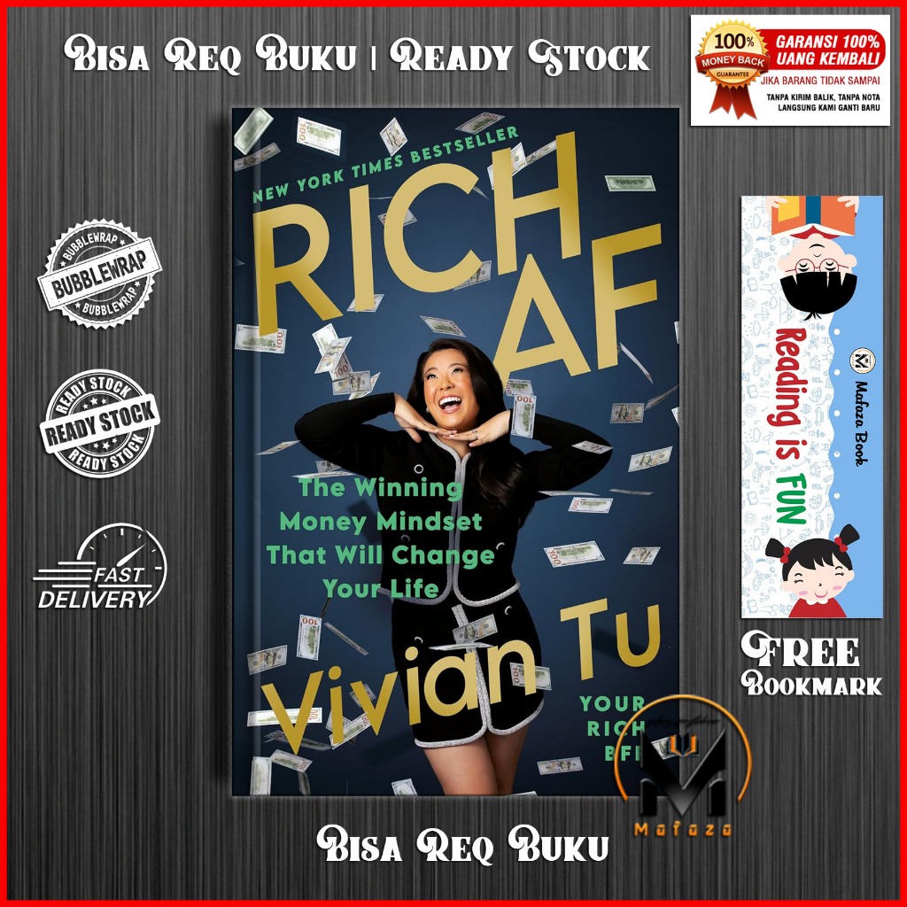 Rich AF by Vivian Tu (English) | Shopee Singapore