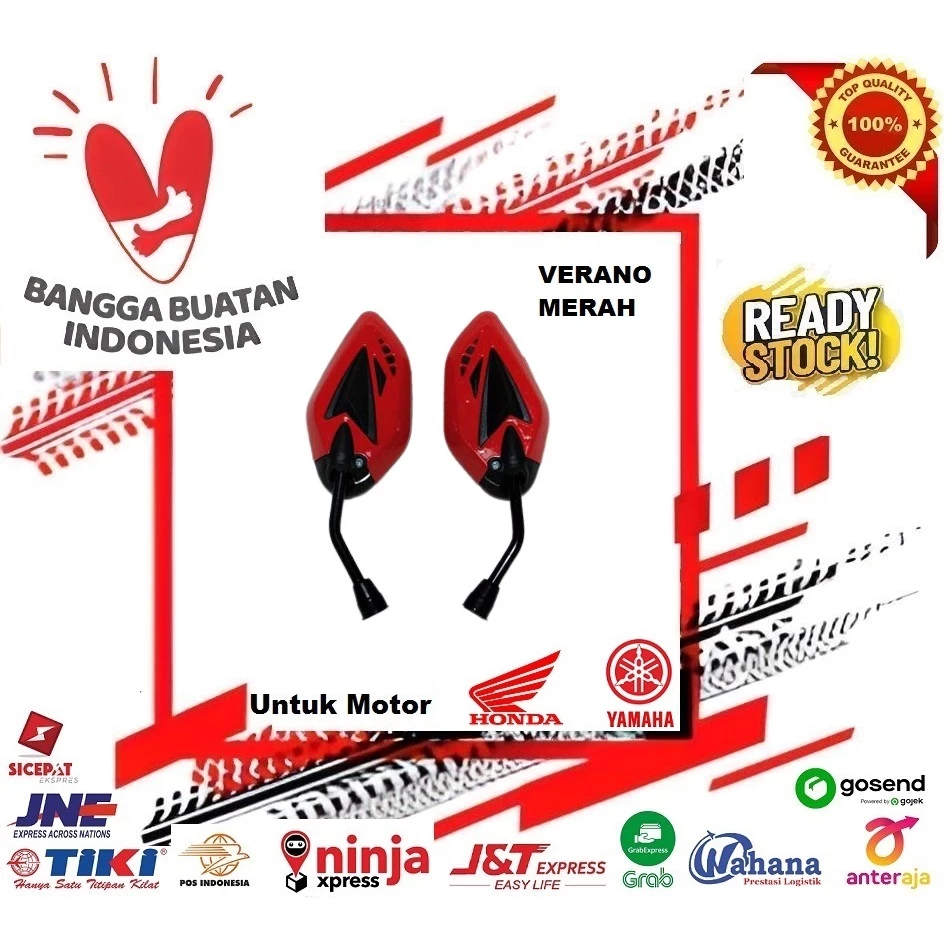 Spion Motor Variasi Verano Universal Warna Menarik - Gambar 2
