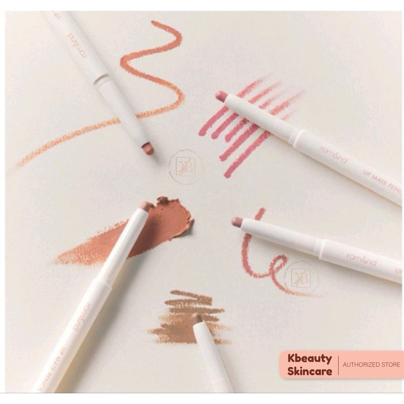 Romand Lip Liner Matte Pencil | Shopee Singapore