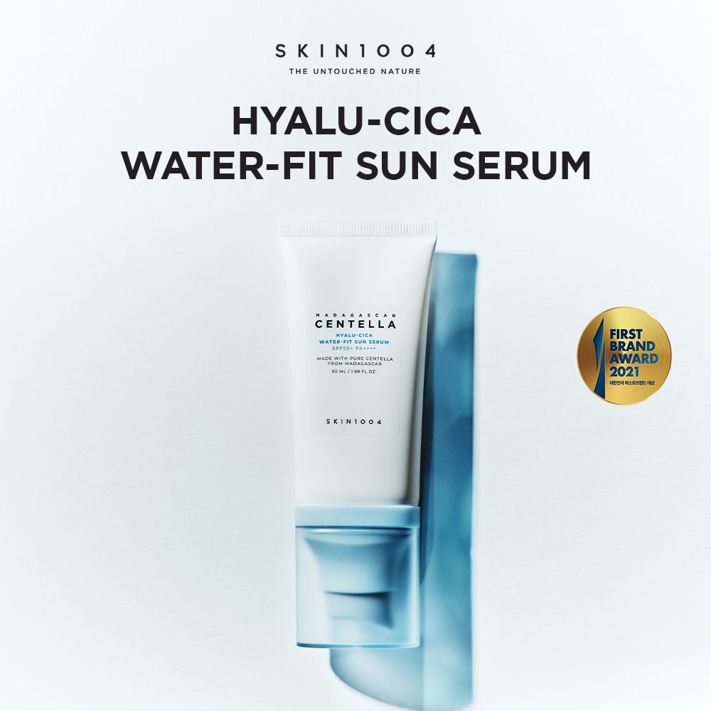 SKIN1004 Madagascar Centella Hyalu-Cica Water-Fit Sun Serum Minis 15ml SPF50 PA++++ - Gambar 2