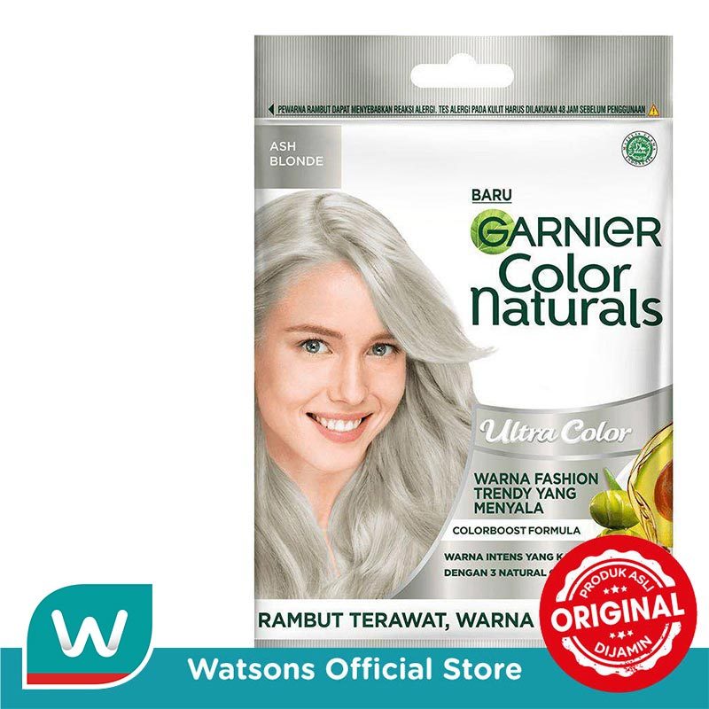 Garnier Hair Color Naturals Ultra Color Ash Blonde - Gambar 3