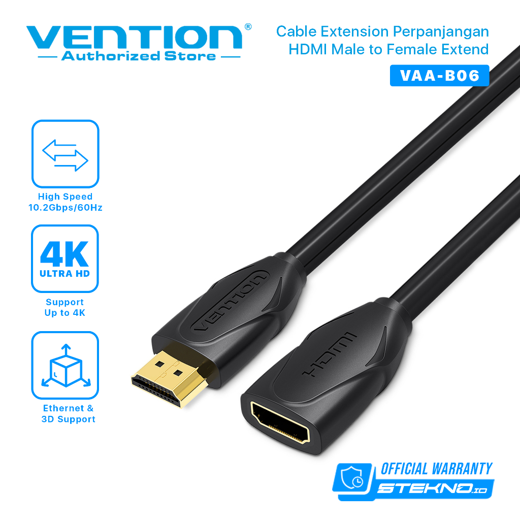 Vention B06 Kabel Extension Perpanjangan HDMI Male to Female Extend