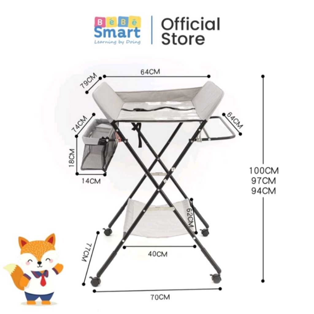 Bebe Smart - Changing Table Diaper/ Replacement Table Popok | Shopee ...
