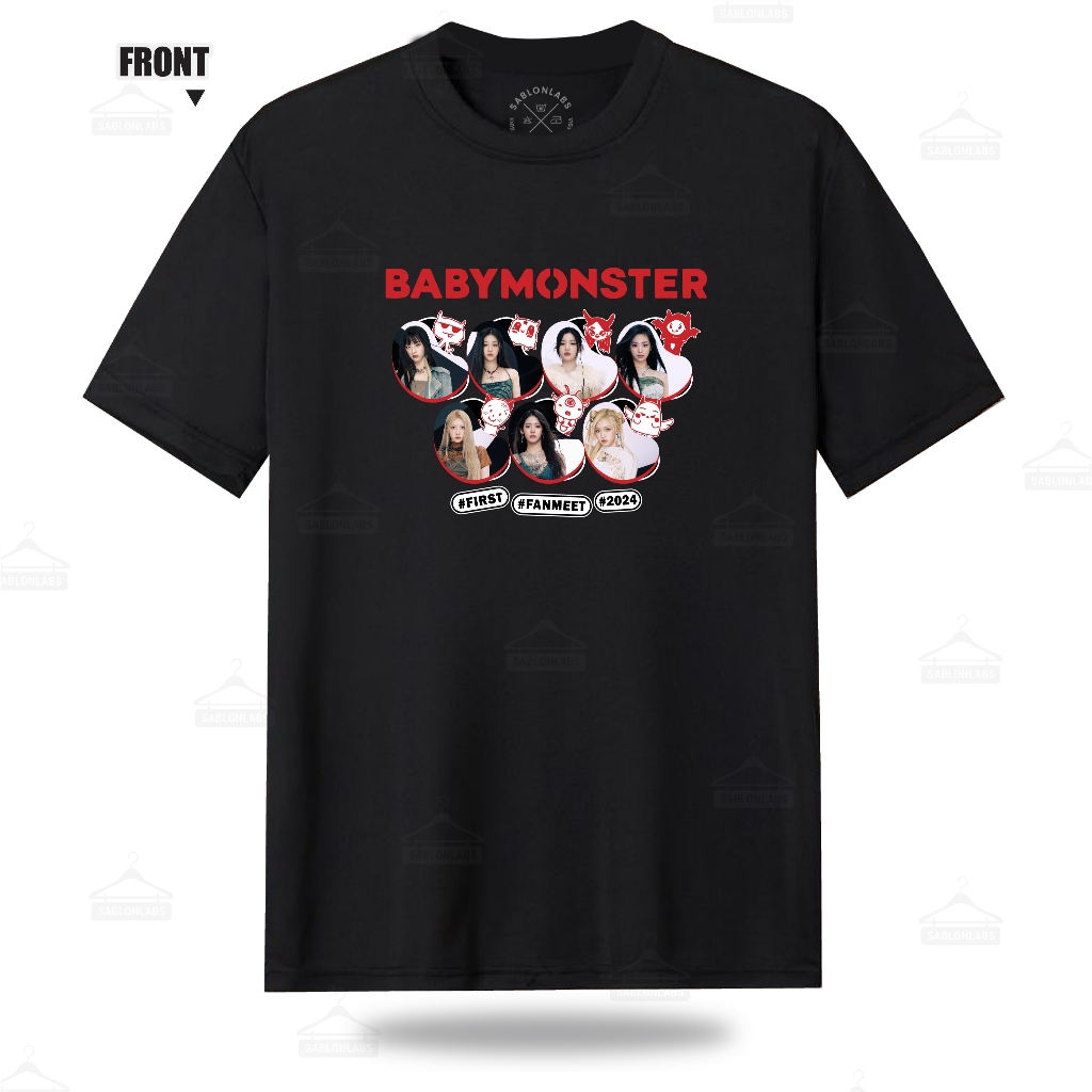 BABYMONSTER SEE YOU THERE T-SHIRT 2024 | REGULAR SIZE | OVERSIZE