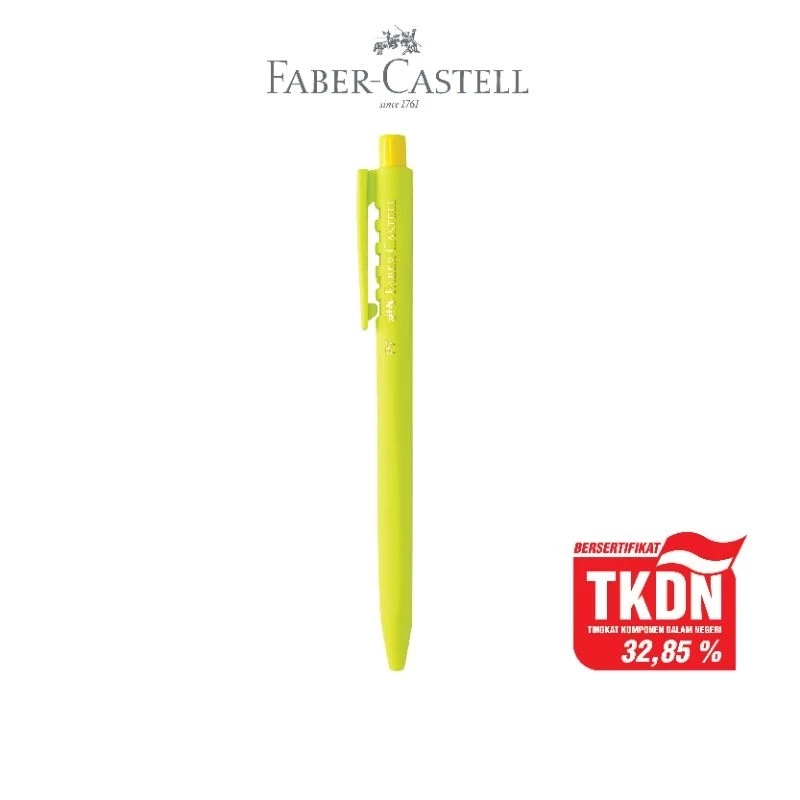 Faber-Castell Ballpoint Pen P7 Pastel 0,7 Black Ink - Gambar 2