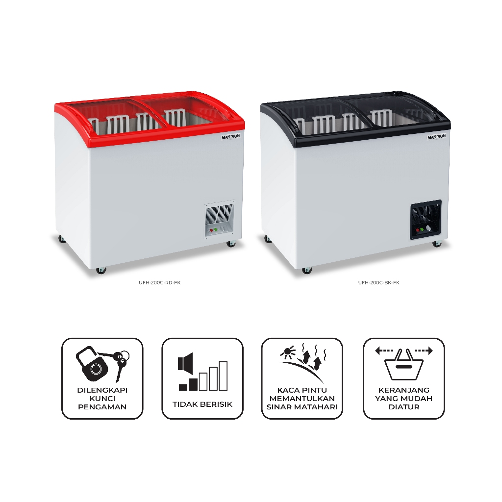 Maspion Freezer 200 Liter UFH-200 C FK - Gambar 3