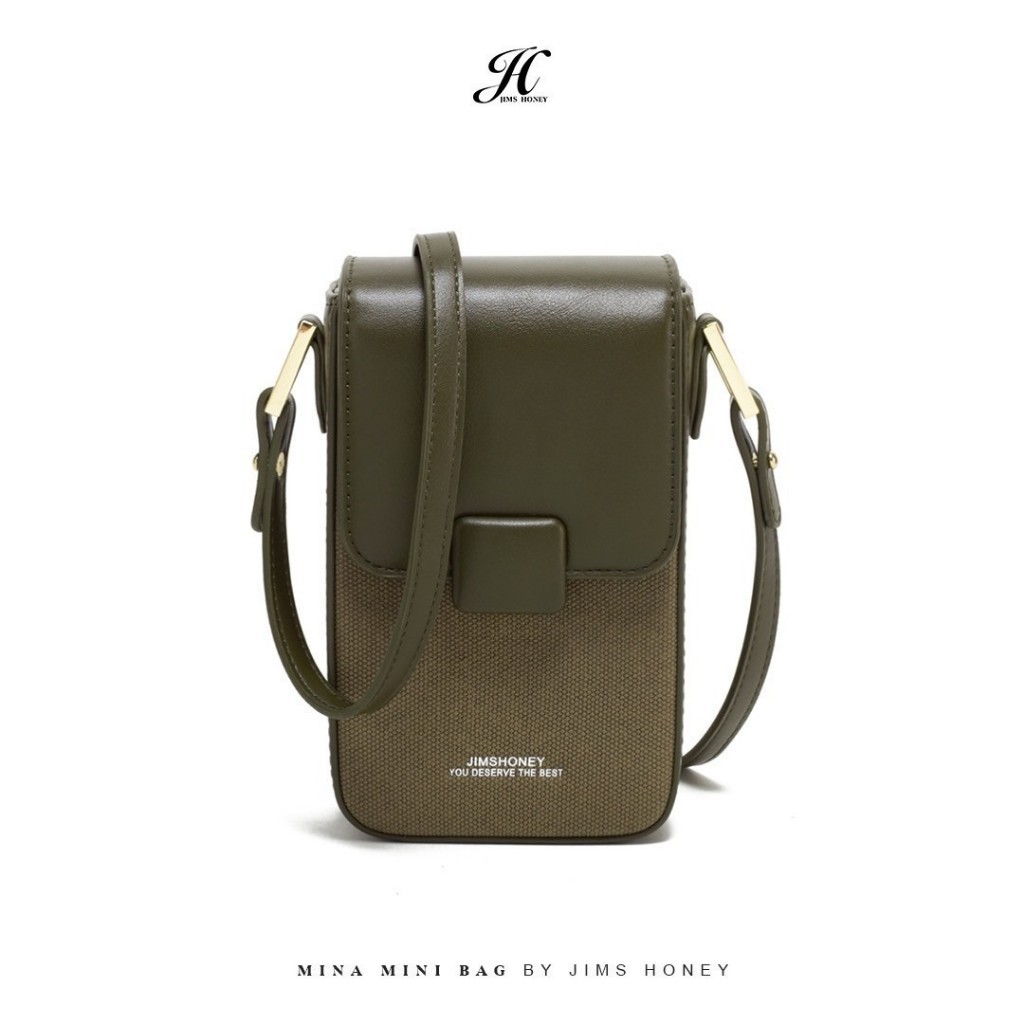 JIMSHONEY Jims HONEY MINA MINI BAG Sling BAG Women Slingbag Girls Trendy Elegant Sling BAG