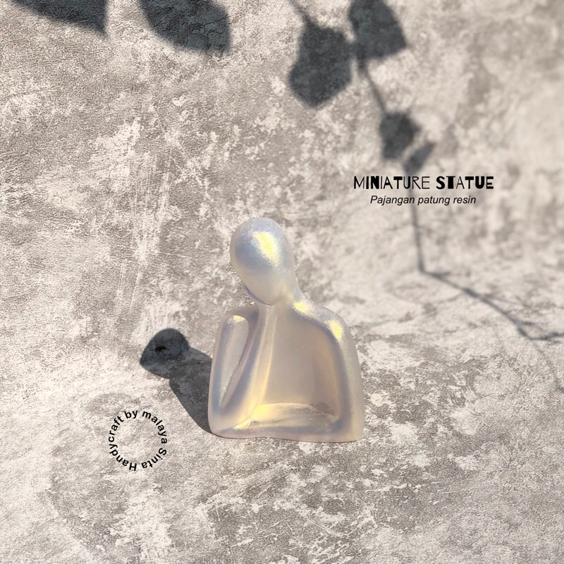 Miniature statue aesthetic | Resin statue display | Shopee Singapore