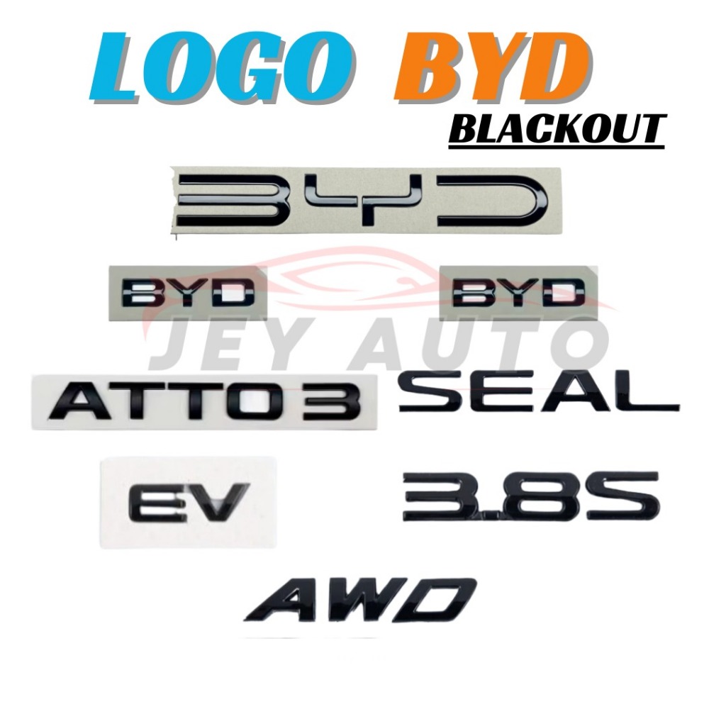 Byd Ato 3 Back Logo / Seal | Shopee Singapore
