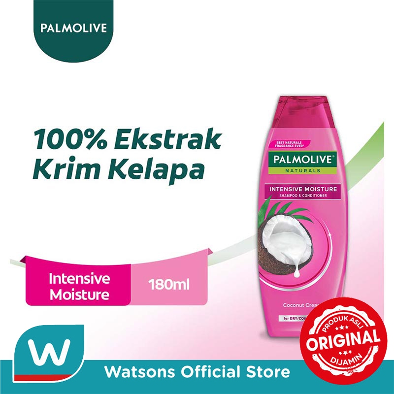 Palmolive Naturals Shampoo & Conditioner Intensive Moisture 180ml - Shampo Kondisioner
