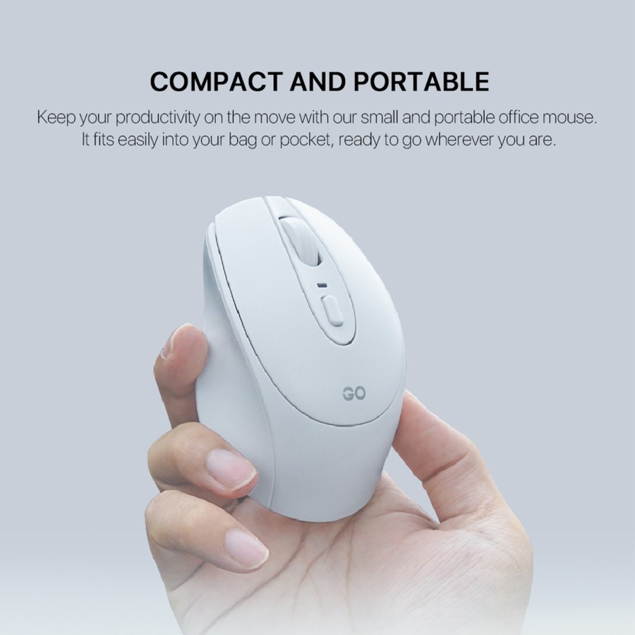 Fantech GO W191 / W191S / W-191S Wireless Silent Click Mouse 2,4Ghz Office - Gambar 3