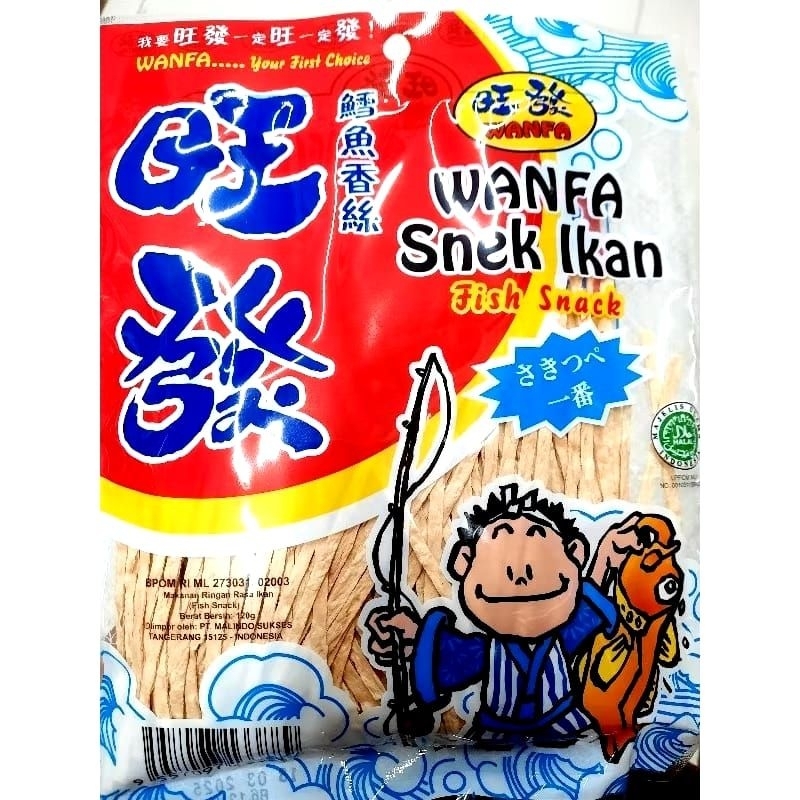 Wanfa fish snack 120g original/spicy. | Shopee Singapore
