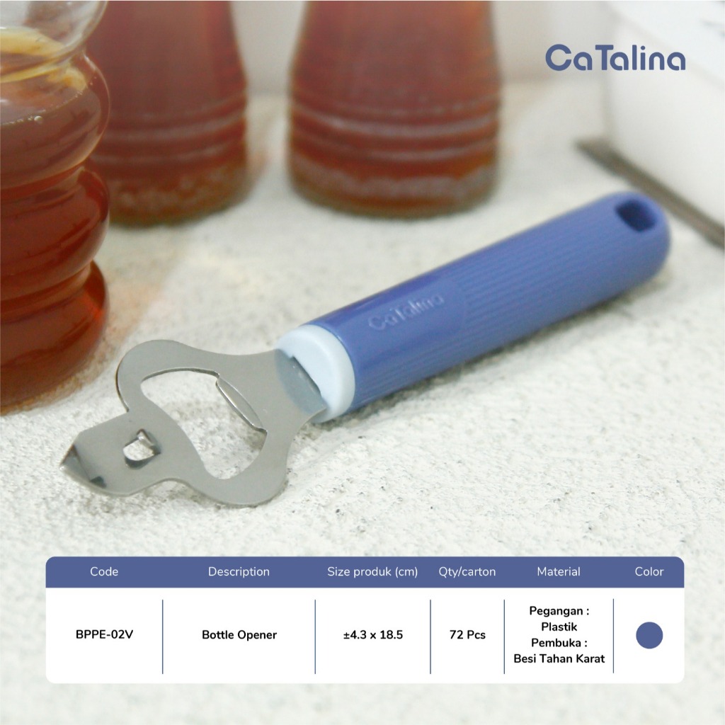 CaTalina Pembuka Botol Bottle Opener Stainless Pembuka Botol Win Botol Bir - Gambar 4