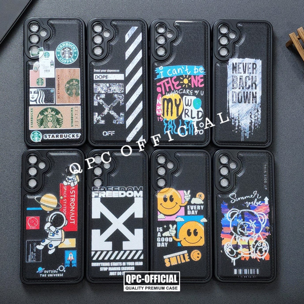 Let-01 Realme 13 5g Realme 12 5g Realme 5s Realme 5i Realme 9 4g Realme 9 Pro Realme 9 Pro Plus Case Leather pro Black / Case gambar motif Realme 13 5g Realme 12 5g Realme 5s Realme 5i Realme 9 4g Realme 9 Pro Realme 9 Pro Plus - Gambar 2