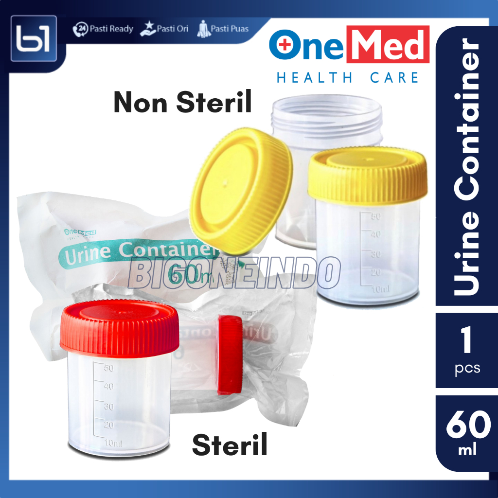 Onemed Sterile & Non Sterile Urine Container, Urine Pot Urine Sample