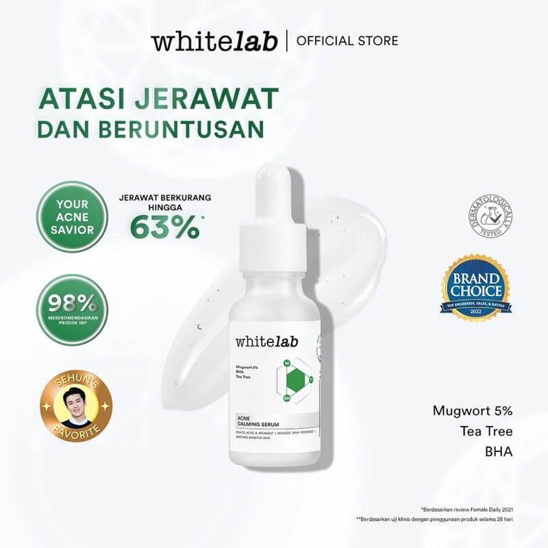 Whitelab Acne Calming Serum (Improved Formula) Shopee Singapore