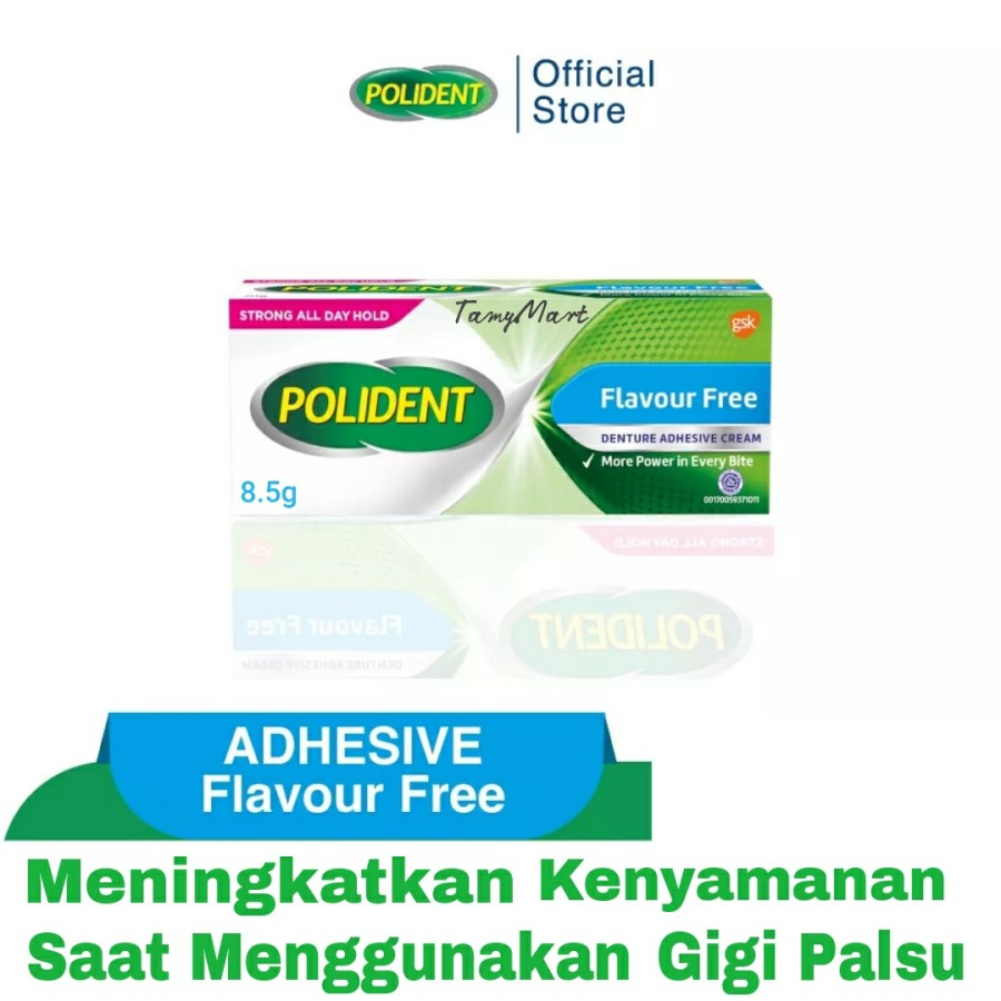 Polident Flavor Free Denture Adhesive 8.5 GR Shopee Singapore