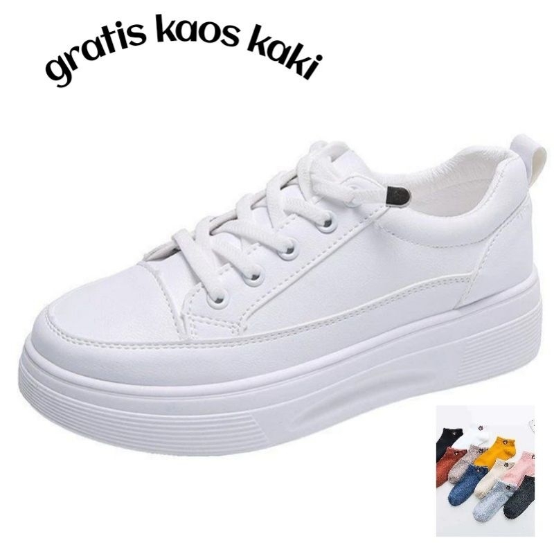 White shoes for hot sale women shopee