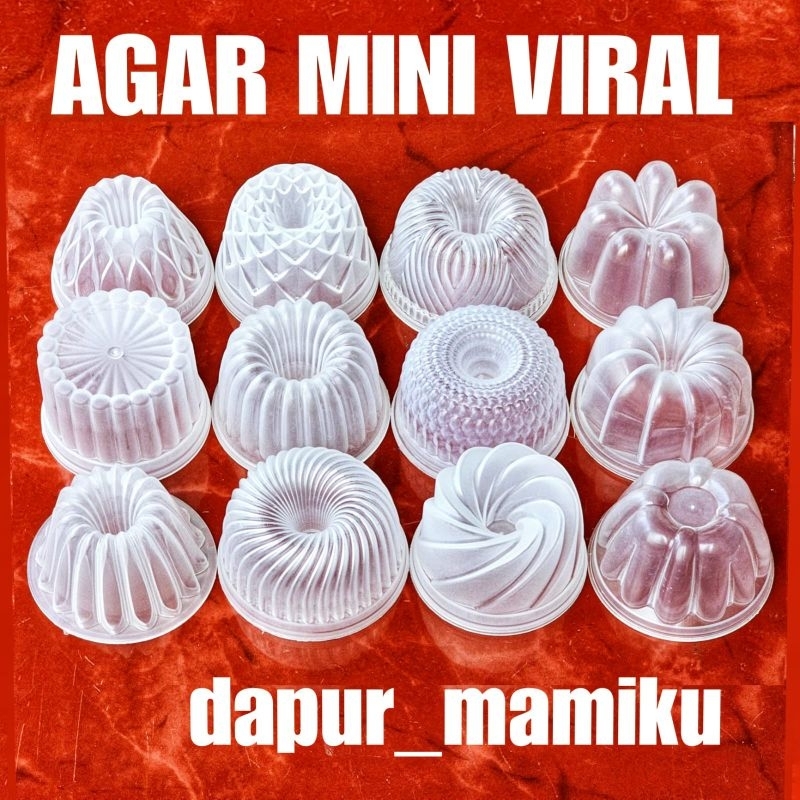 Agar mini viral / mini Pudding Mold viral Pudding Mold Pipette Fla ...