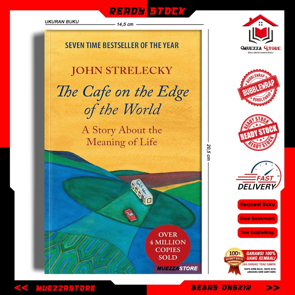 The Cafe on the Edge of the World by John Strelecky (Indonesia/English) Shopee Singapore