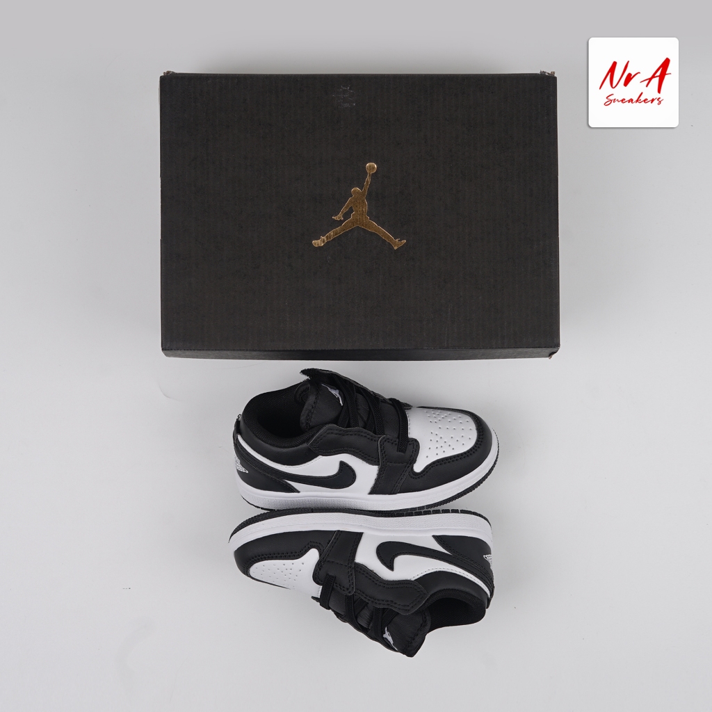 Air jordan 1 low on sale velcro