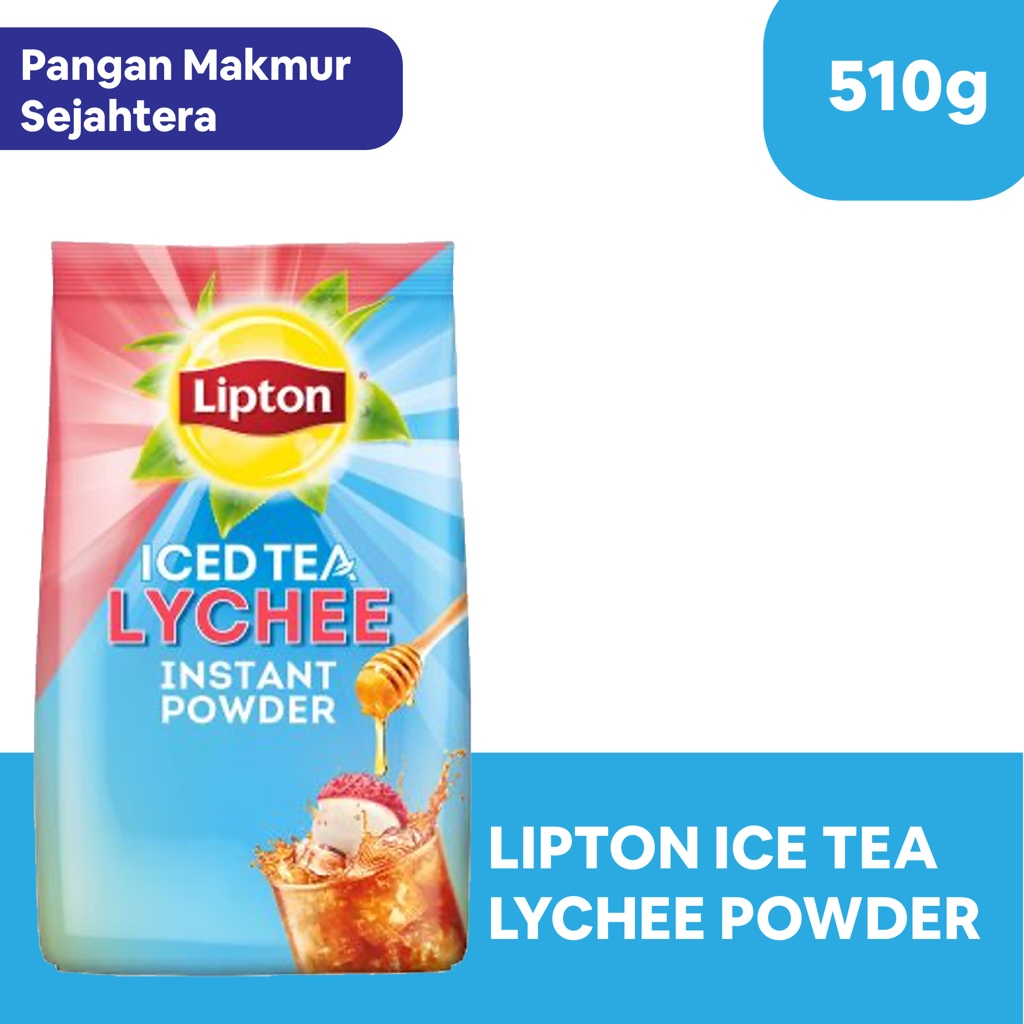 LIPTON - ICE LECI TEA INSTANT POWDER / ICE TEA LYCHEE POWDER 510 GR ...