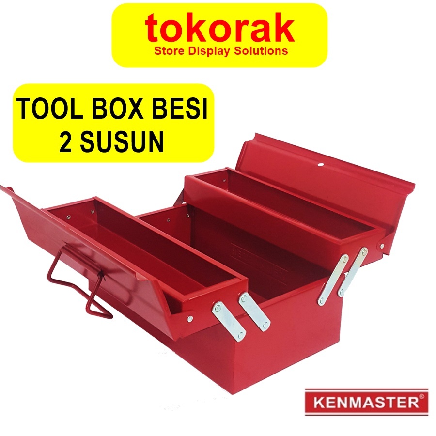 Tool Box Iron 2-tier Toolbox Toolbox Toolbox 2-level Toolbox 