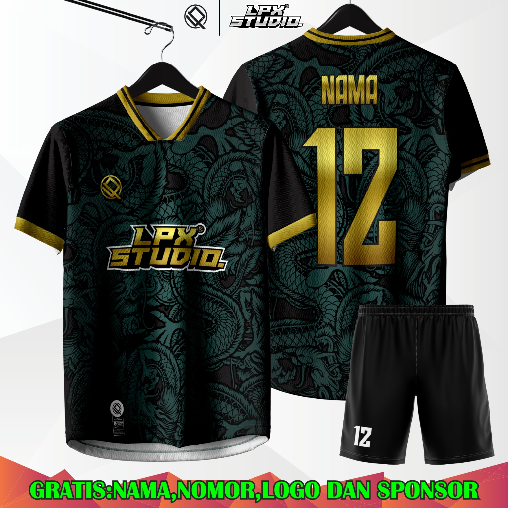 Custom FUTSAL JERSEY CUSTOM Ball JERSEY Unit PRINTING JERSEY Can CUSTOM DESIGN FREE Last Name And Number Shopee Singapore