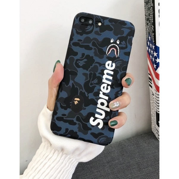 Supreme x bape outlet iphone 7 case