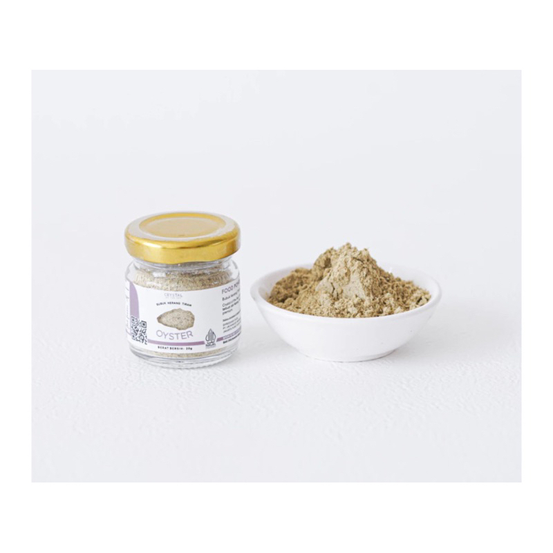 Crystal of the sea oyster powder 20gr oyster shell powder