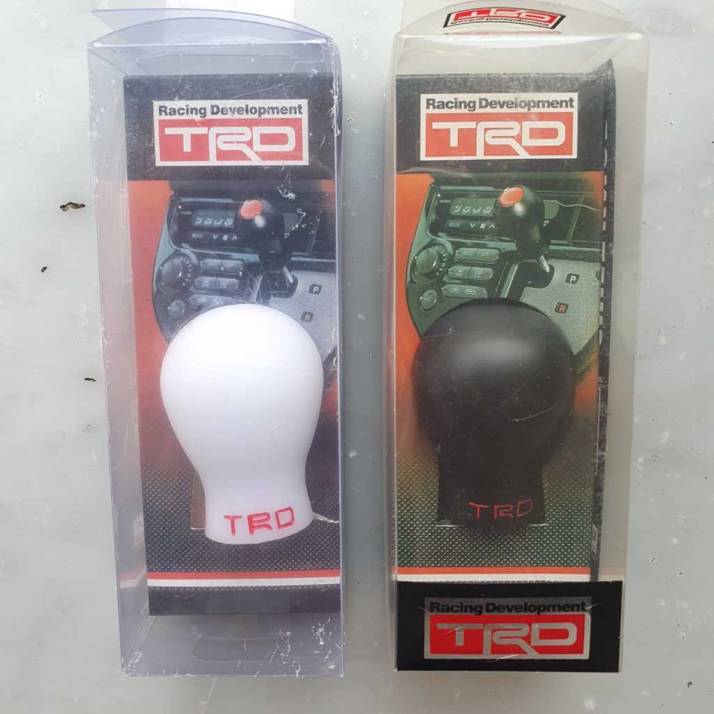 Shift Knob TRD Duracon (Black White) Shopee Singapore