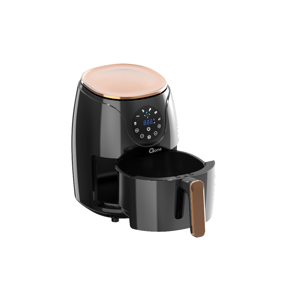 OXONE OX198D Digital Mini Air Fryer 2.4 Liter / FREE OX-618 - Gambar 2