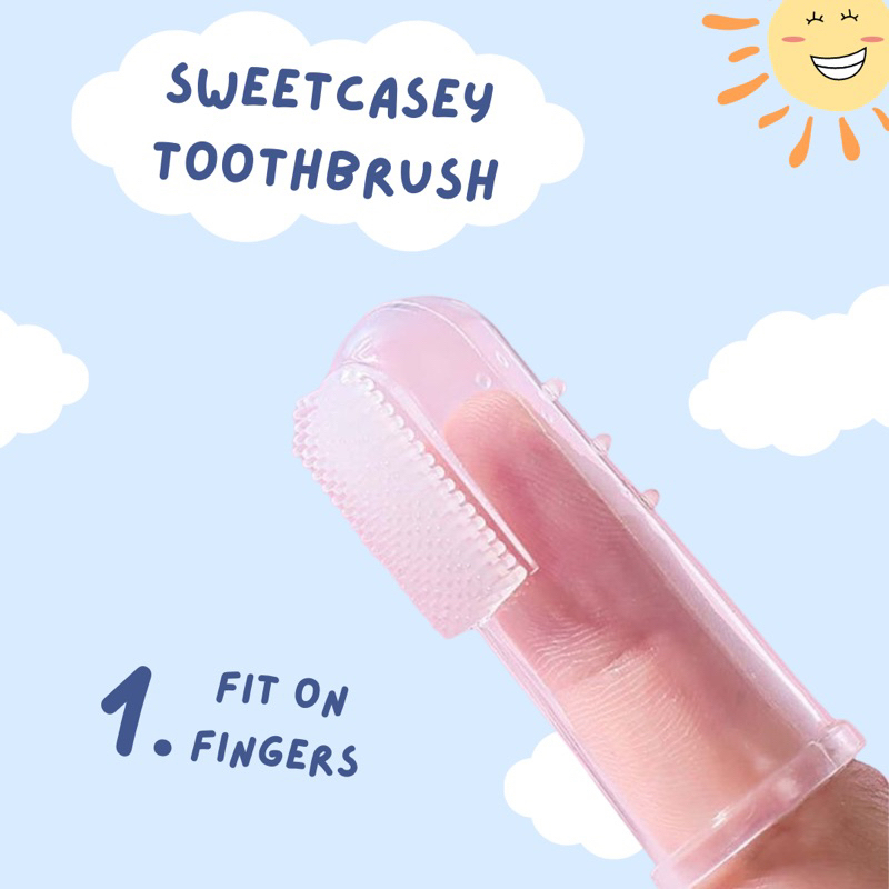 Sikat GIGI KUCING / Sweetcasey TOOTHBRUSH / Pet TOOTHBRUSH - Gambar 2