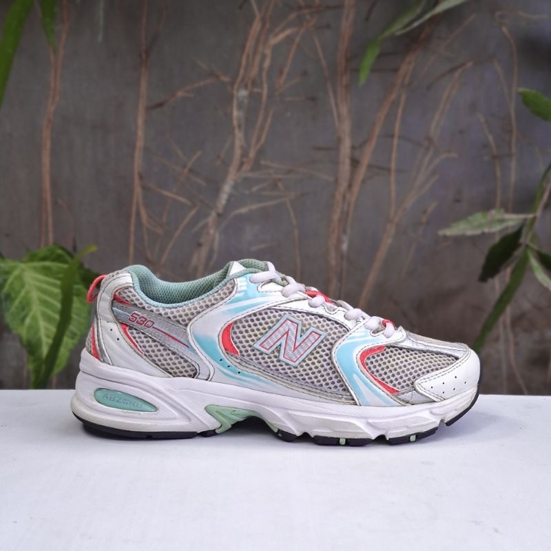New Balance 530 Retro White Turquoise Shopee Singapore