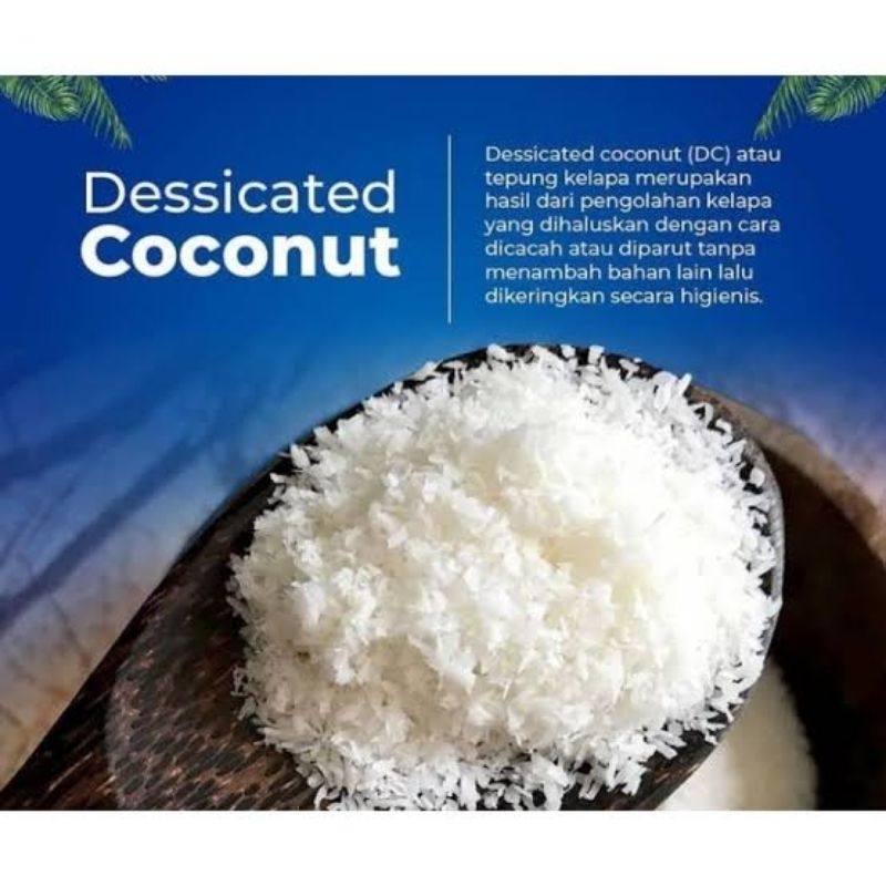 Dessicated coconut dry grated coconut flakes coconut flakes klepon ...