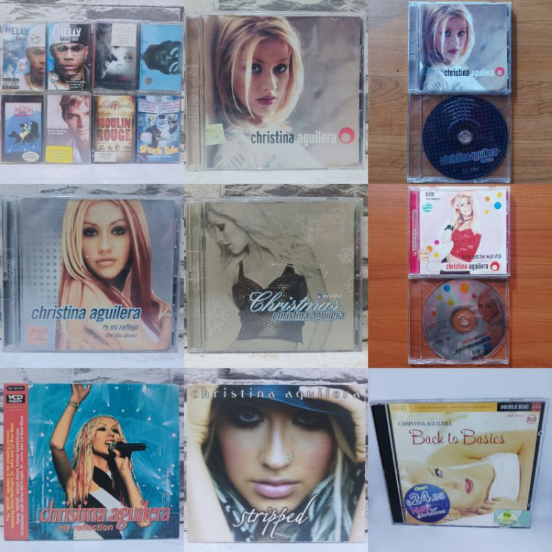 Cassette Pita CD Christina Aguilera Mi Reflejo My Kind Of Christmas ...