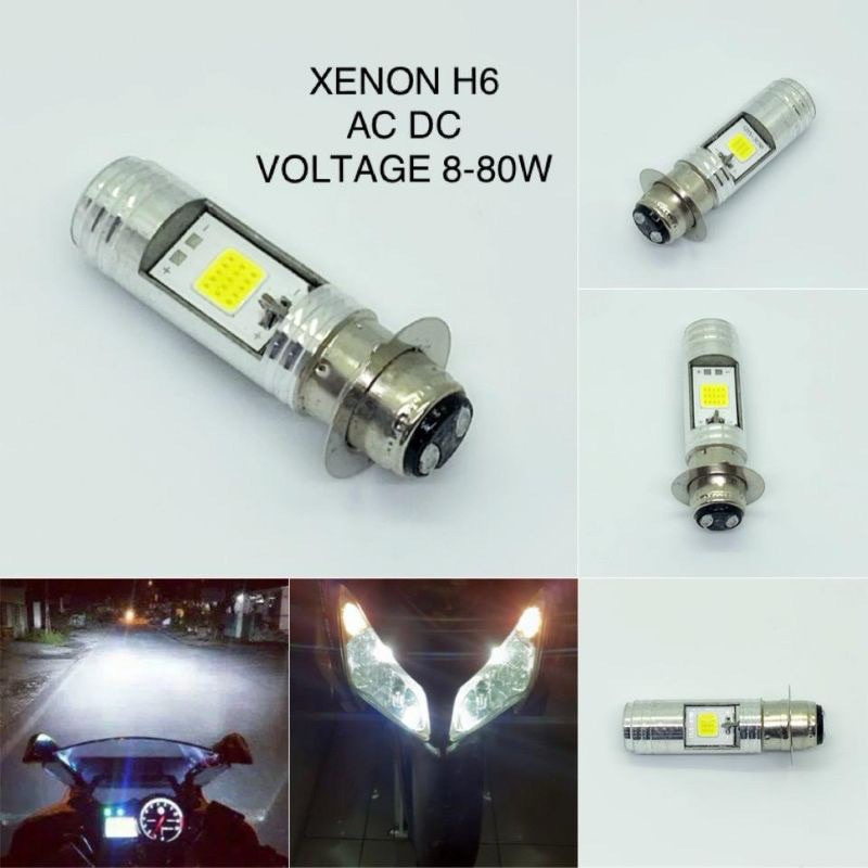 PUTIH Ac DC Lamp Front Main Led Lamp 2Led Motor Duck ACDC And Matic ...